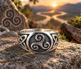 Ring Triskele, Gr. 52-74 (tris) - Silber