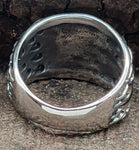 Ring Eisernes Kreuz, Gr. 55-71 (edekfl) - Edelstahl