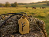 Anhänger 87 Fehu - Bronze