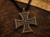 Anhänger 17 Eisernes Kreuz - Bronze
