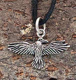 Rabe 28 mit Schlangenkette - Silber