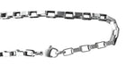 Ankerkette 4,3 mm - silbern - Edelstahl