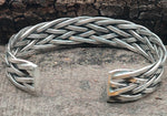 Armband Flechtmuster 3 - Silber