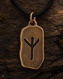 Anhänger 101 Algiz - Bronze