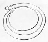 Leviathan Kreuz  414 mit Schlangenkette - Silber