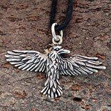 Rabe 29 mit Korbkette - Silber