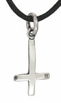 Kreuz 61 mit Schlangenkette - Silber