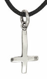 Kreuz 61 mit Schlangenkette - Silber