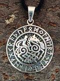 Sleipnir 377 mit Schlangenkette - Silber
