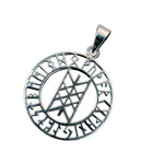Anhänger 351 Web of Wyrd - Silber