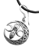 Ohrring 28 Triple Goddess - Silber