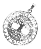 Anhänger 210 Lebensbaum - Silber