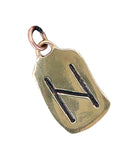 Anhänger 95 Hagalaz - Bronze