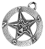 Anhänger 34 Pentagramm - Zinn