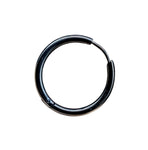 Klappcreole schwarz 20mm (kcschw06) - Edelstahl kcschw06