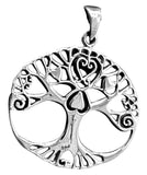 Anhänger 99 Lebensbaum - Silber