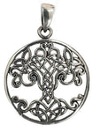 Lebensbaum 89 mit Schlangenkette - Silber