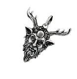 Cernunnos 360 mit Schlangenkette - Silber