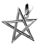 Anhänger 451 Pentagramm - Silber