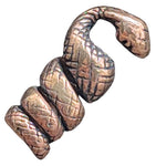 Bartperle Schlange 5 mm - Bronze