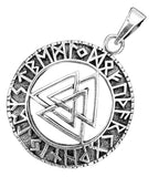 Wotansknoten 215 mit Schlangenkette - Silber