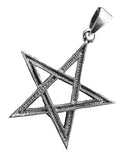 Anhänger 452 Pentagramm - Silber
