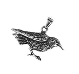 Rabe 233 mit Schlangenkette - Silber