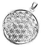 Anhänger 95 Blume des Lebens - Silber