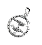 Raben 234 mit Schlangenkette - Silber