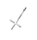 Anhänger 63 Kreuz - Silber
