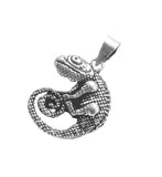 Anhänger 471 Chamäleon - Silber