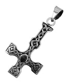 Anhänger 83 Kreuz - Edelstahl