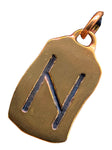 Anhänger 95 Hagalaz - Bronze