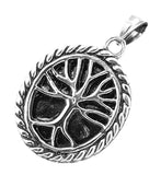 Lebensbaum 41 B mit Kette - Edelstahl