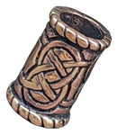 Bartperle Keltenknoten 6 mm - Bronze