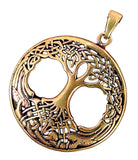 Anhänger 50 Lebensbaum - Bronze