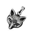 Fuchskopf 356 mit Schlangenkette - Silber