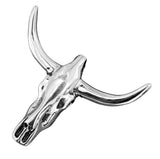 Anhänger 98 B Stier - Edelstahl