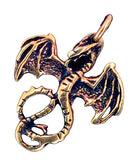 Anhänger 10 Drache - Bronze