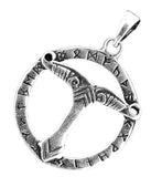 Irminsul 164 mit Schlangenkette - Silber