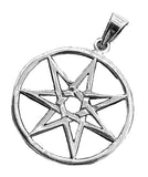 Anhänger 465 Heptagramm - Silber