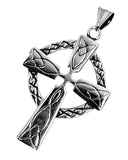 Anhänger 36 Keltenkreuz - Edelstahl