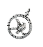 Anhänger 329 Raben - Silber