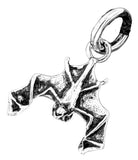 Fledermaus 8 mit Schlangenkette - Silber