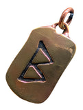 Anhänger 103 Berkana - Bronze