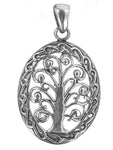 Anhänger 102 Lebensbaum - Silber