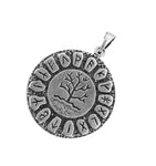 Lebensbaum 168 mit Korbkette - Silber