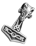 Thorshammer 67 mit Korbkette - Silber