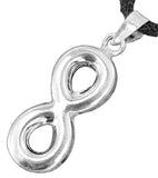 Anhänger 123 Unendlichkeitszeichen - Silber