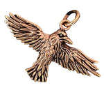 Anhänger 44 Rabe - Bronze